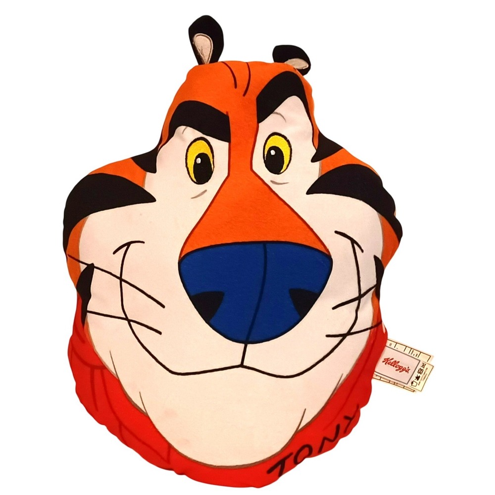 2013 Kellogg's Frosted Flakes Cereal Tony the Tiger Plush Stuffed Animal Pillow